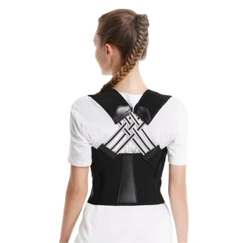Posture Back Brace Adjustable Back Support Strap to Prevent Spinal Distortion and Hunchback for Men Women Corrector De Postura