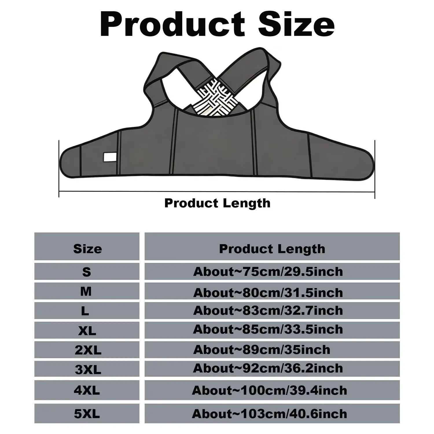 Unisex Adjustable 2.0 Posture Support Brace for Upper Back and Scoliosis Correction, Ideal for Home and Gym Use