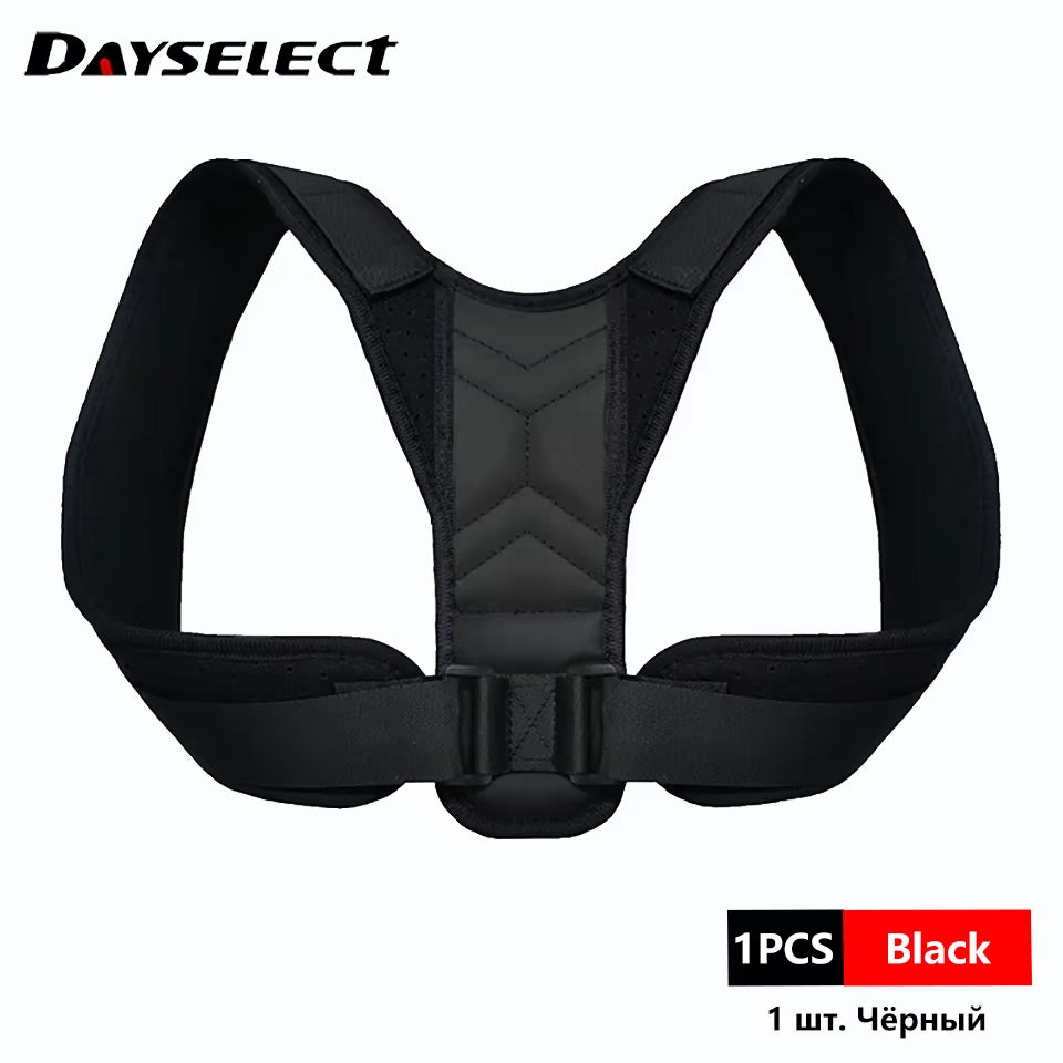 Adjustable Back Posture Corrector Neck Brace Training Equipment Home Office Man Woman Postura Shoulder Support Correction Belt